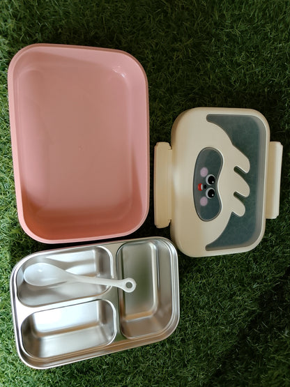 Lunch Box with Spoon