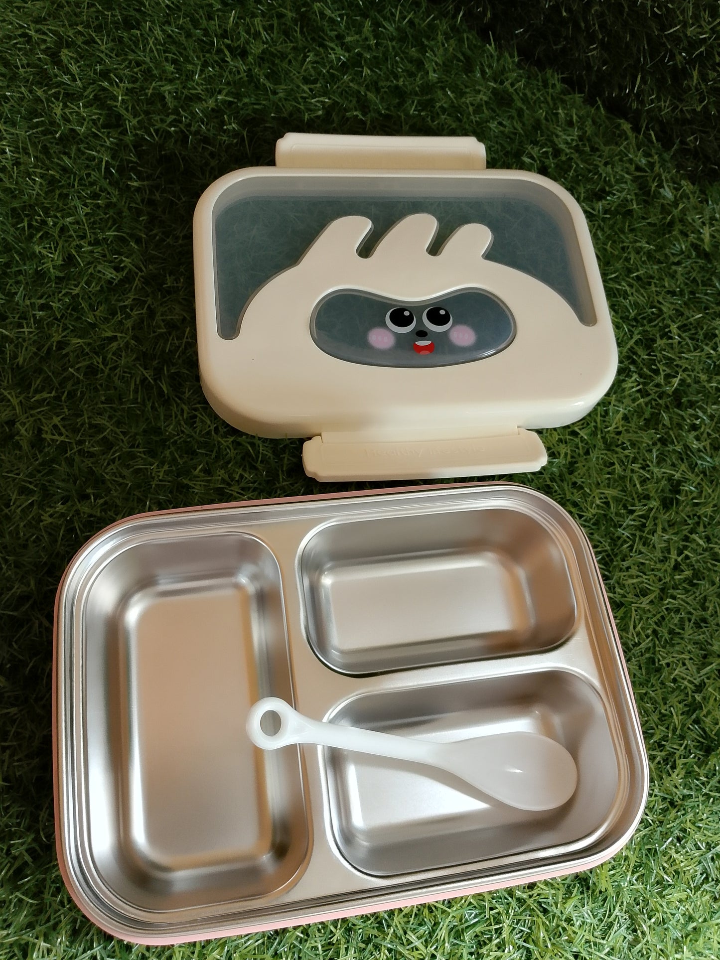 Lunch Box with Spoon