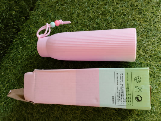 Pink Glass Water Bottle – Premium Imported Quality