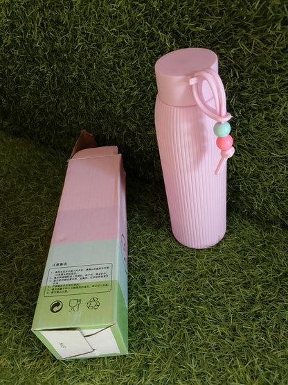Pink Glass Water Bottle – Premium Imported Quality