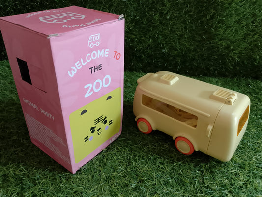 Kids Yellow Bus-Shaped Water Bottle – Cool & Cute Bus Cup