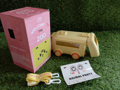 Kids Yellow Bus-Shaped Water Bottle – Cool & Cute Bus Cup