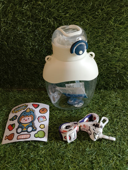 Cute 850ml Insulated Water Bottle with Stickers