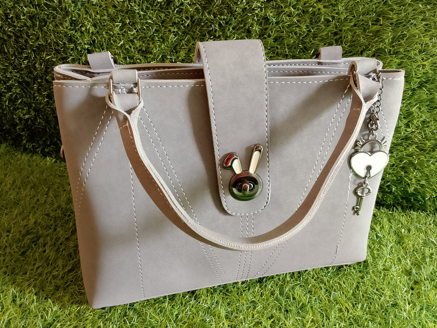 Velvet Charm Handbag