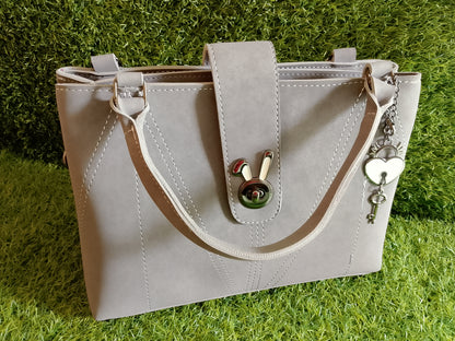Velvet Charm Handbag
