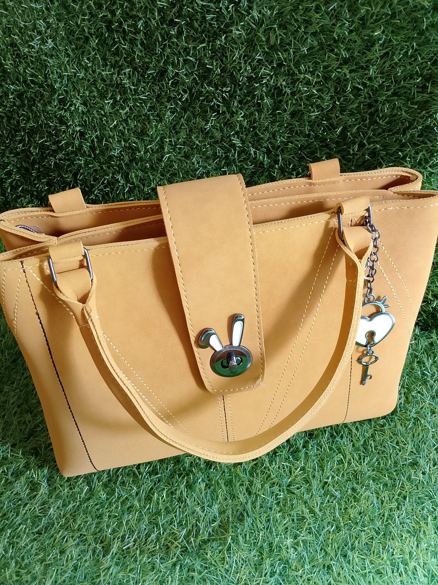 Velvet Charm Handbag