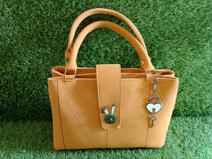 Velvet Charm Handbag