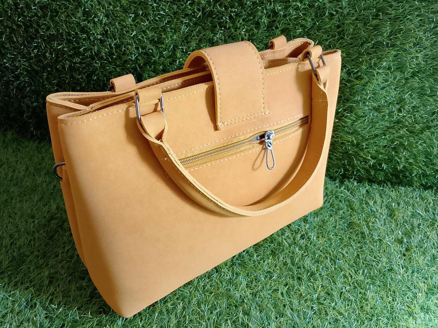 Velvet Charm Handbag