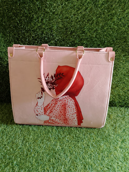 Hijab Girl Printed Bag