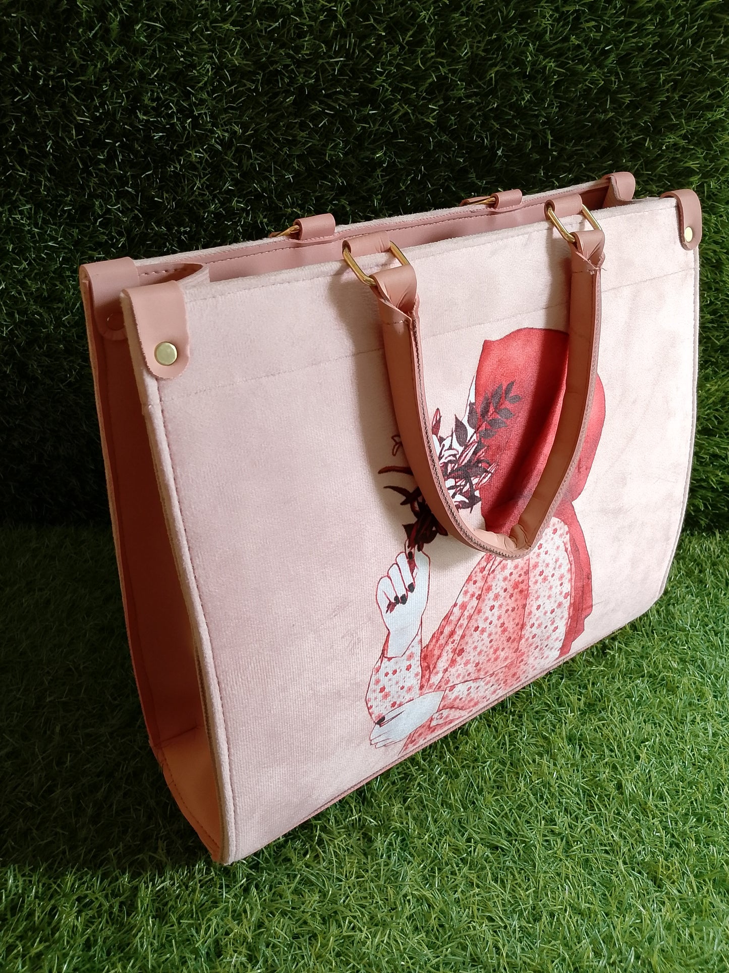 Hijab Girl Printed Bag