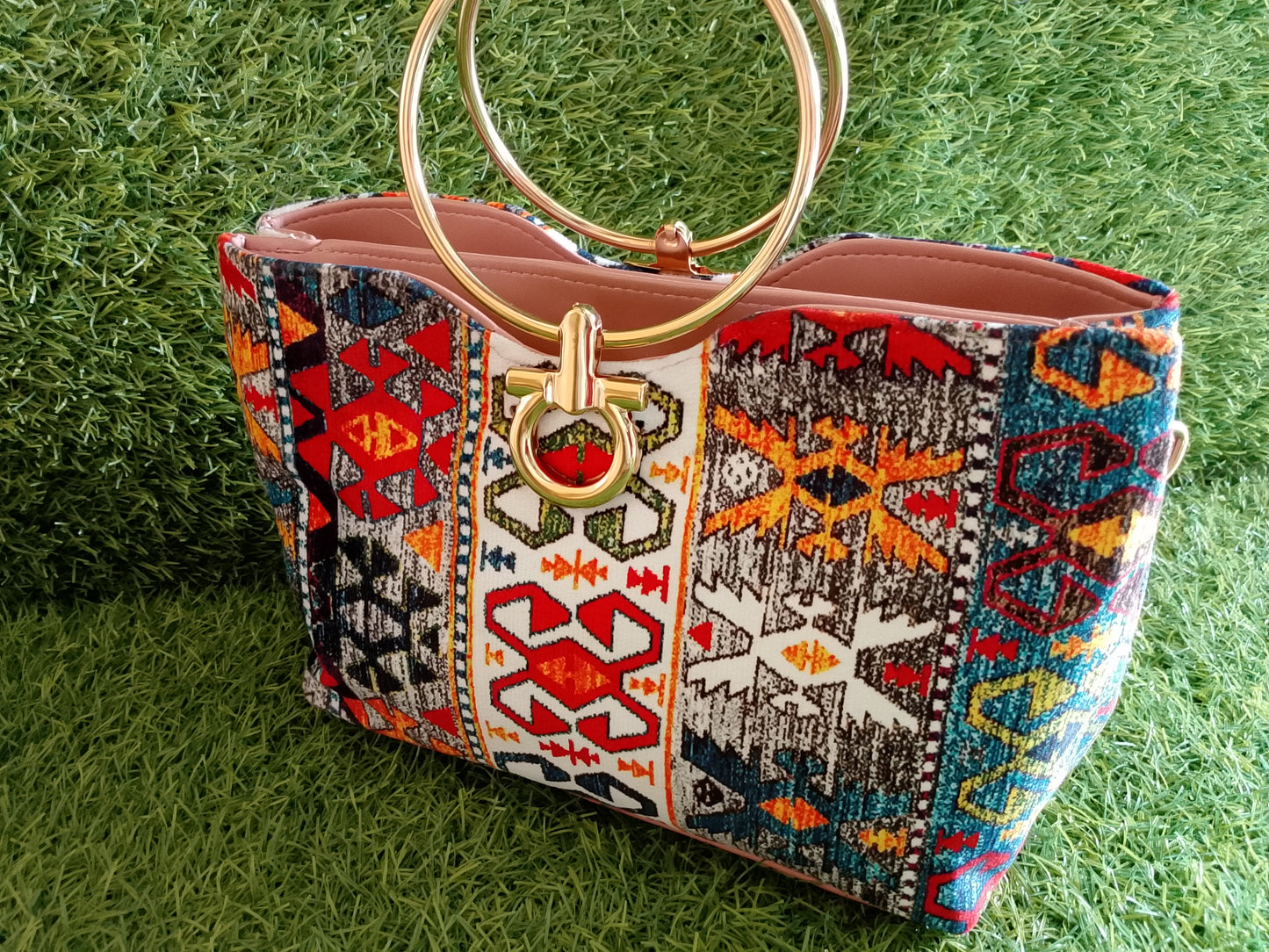 Opulent Mosaic Handbag