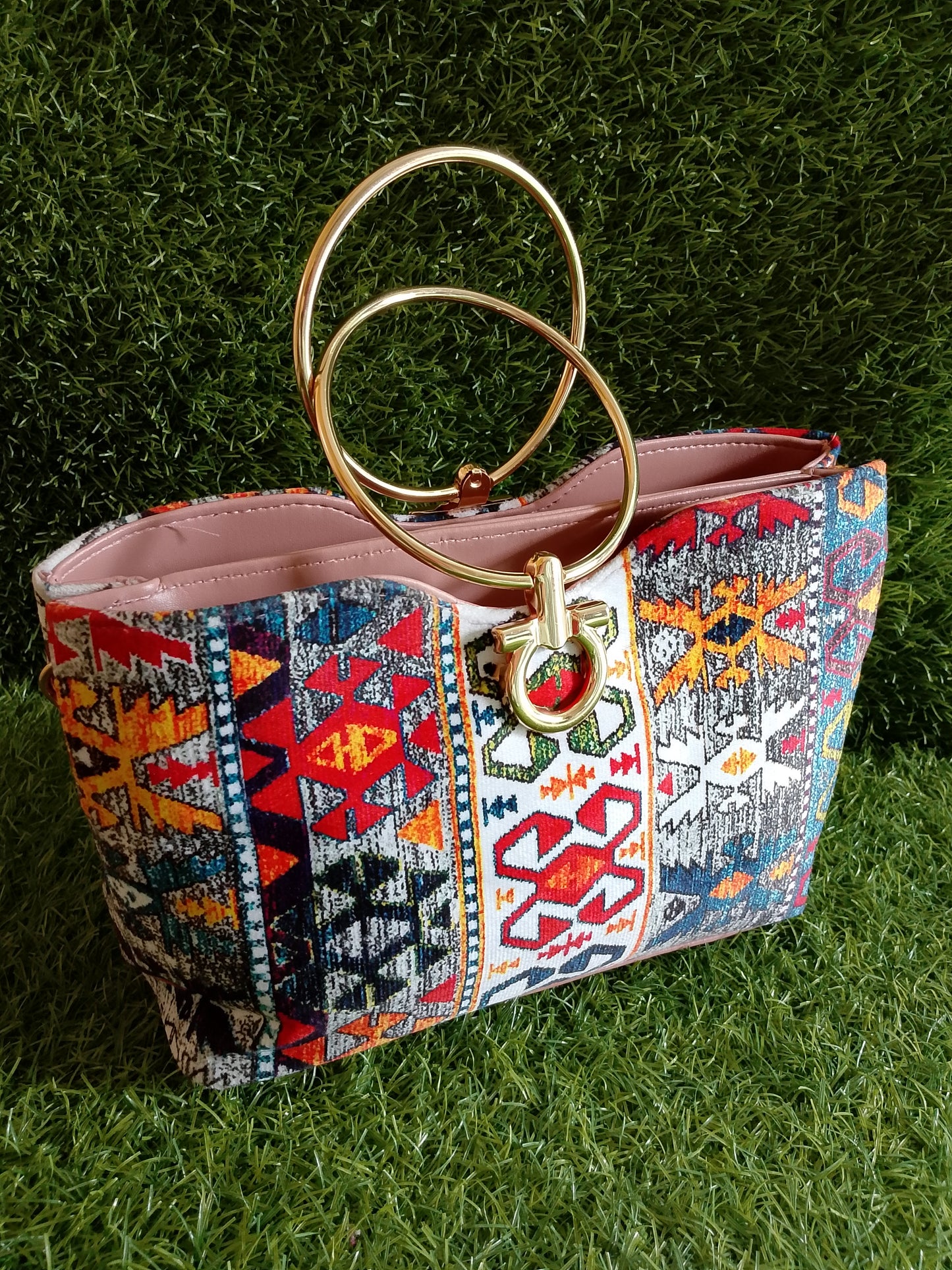Opulent Mosaic Handbag