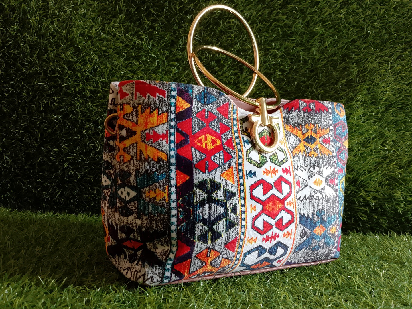 Opulent Mosaic Handbag