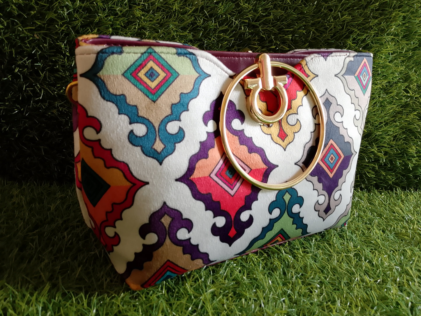 Opulent Mosaic Handbag