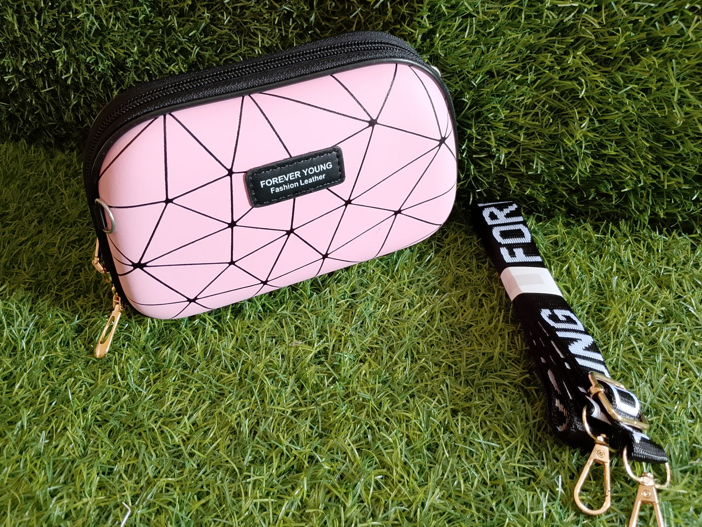 Geometric Clutch Bag