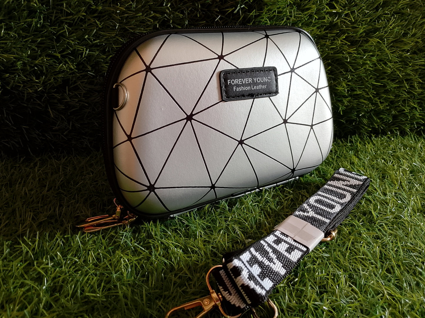 Geometric Clutch Bag