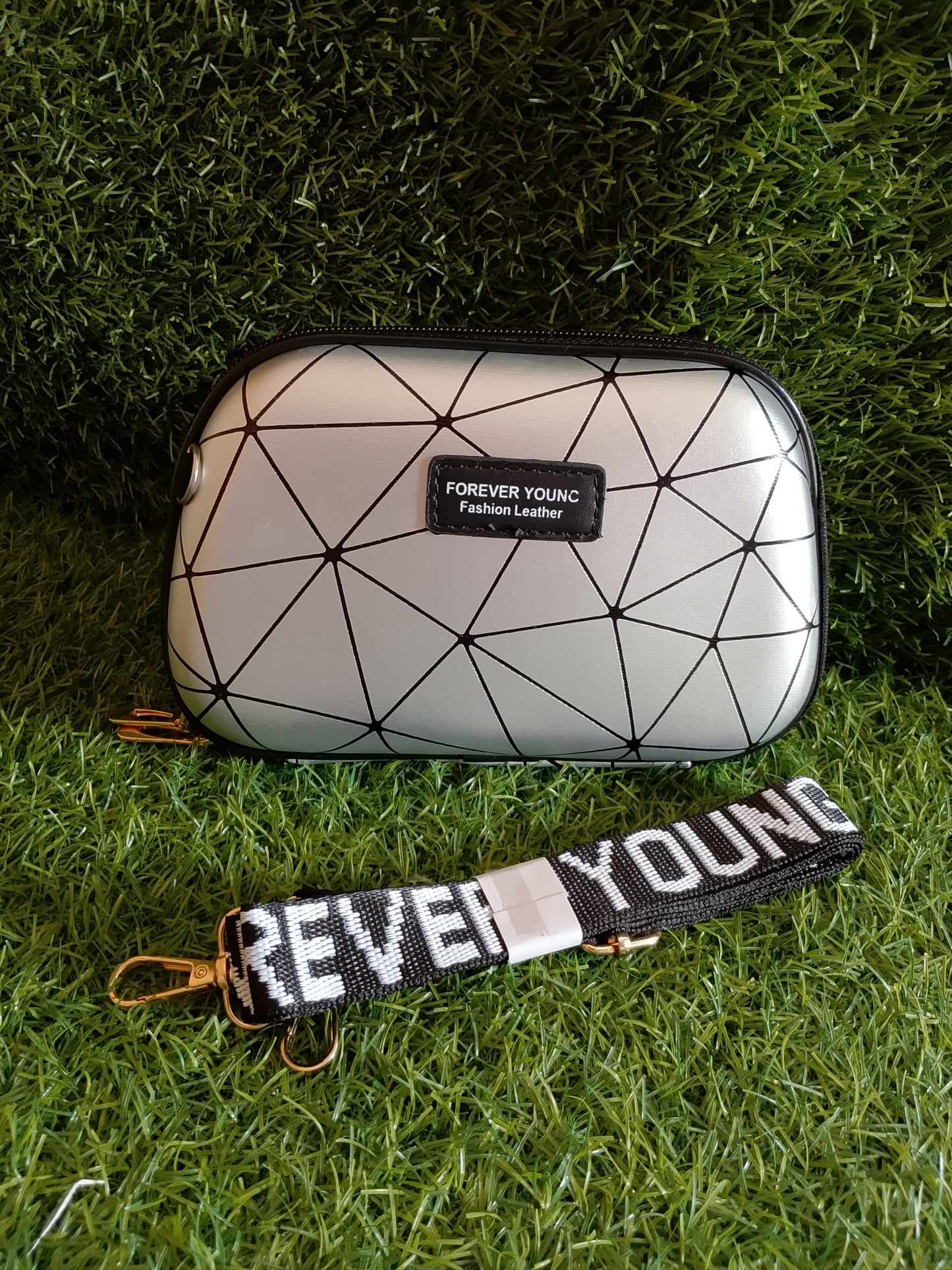 Geometric Clutch Bag