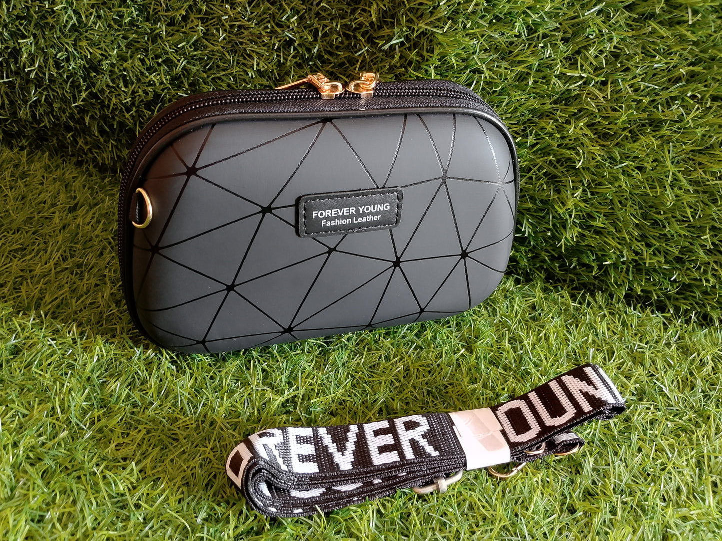 Geometric Clutch Bag