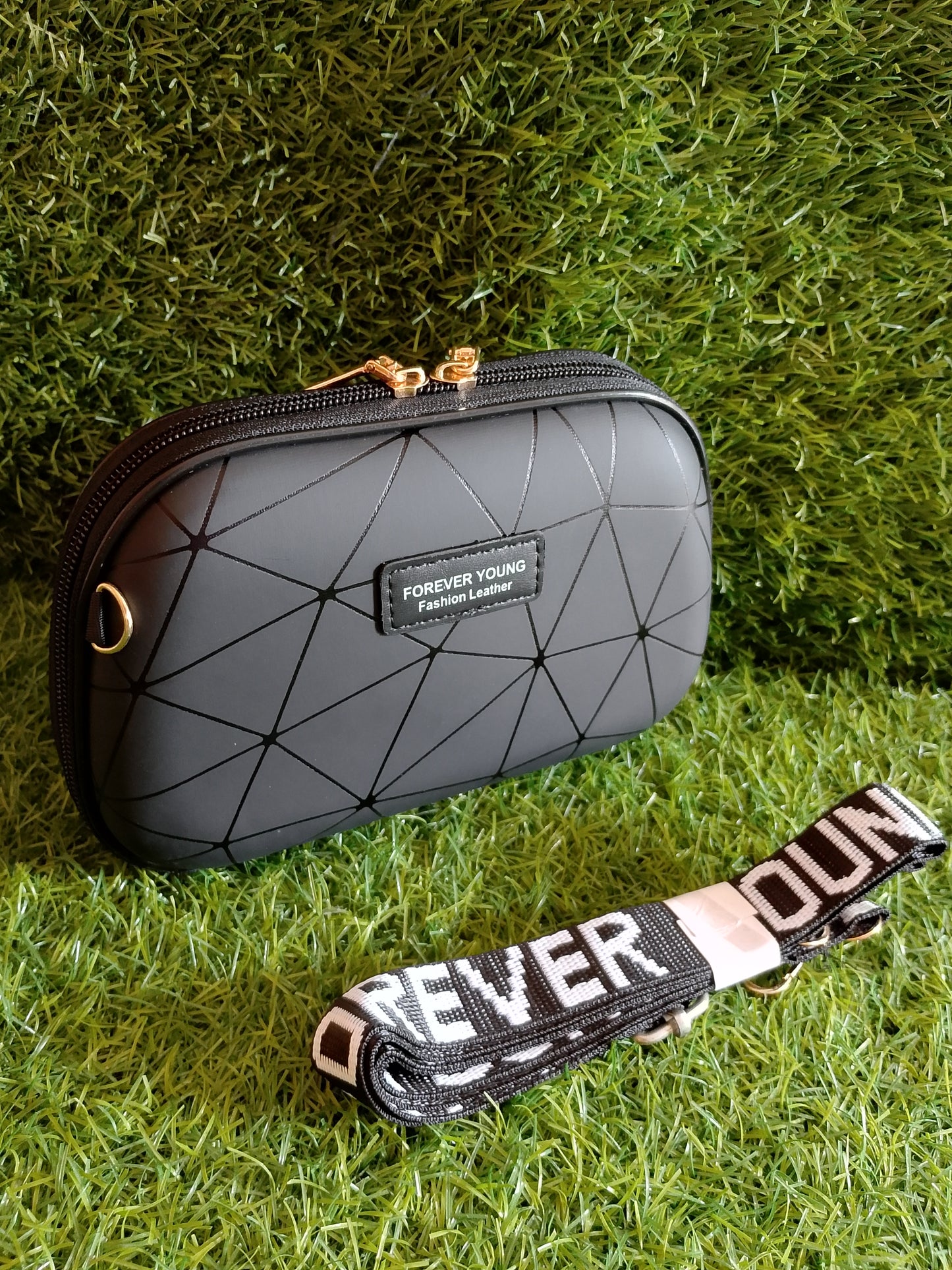 Geometric Clutch Bag