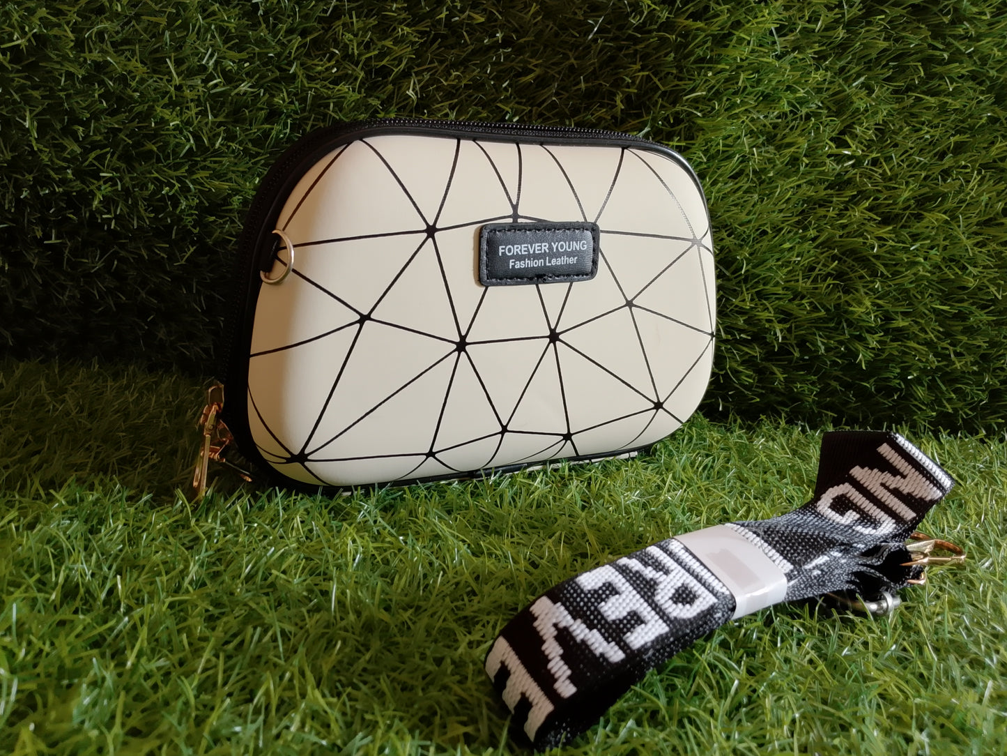 Geometric Clutch Bag