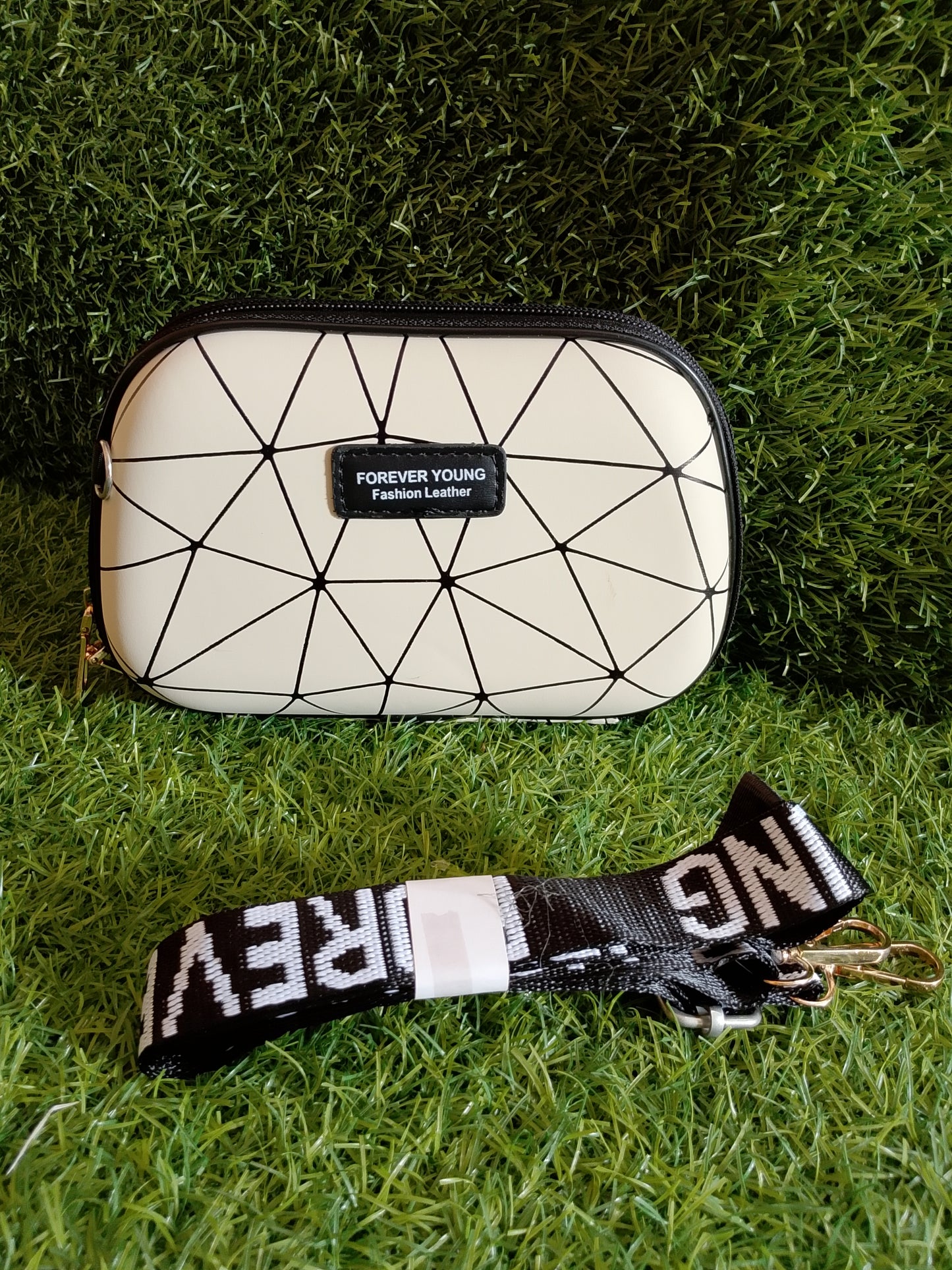 Geometric Clutch Bag