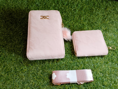 Chic Marble Handbag Set