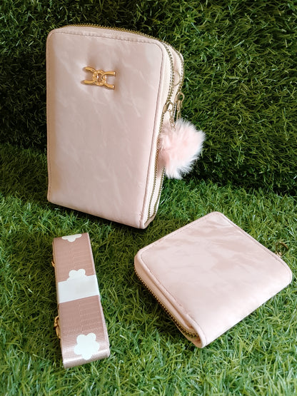 Chic Marble Handbag Set