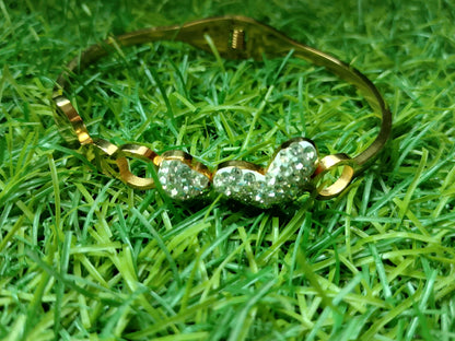 Edgy Statement Bangle Bracelet - 3 Styles Available