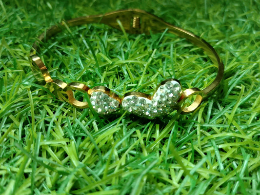 Edgy Statement Bangle Bracelet - 3 Styles Available