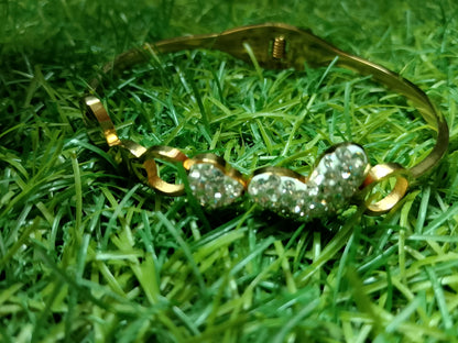 Edgy Statement Bangle Bracelet - 3 Styles Available