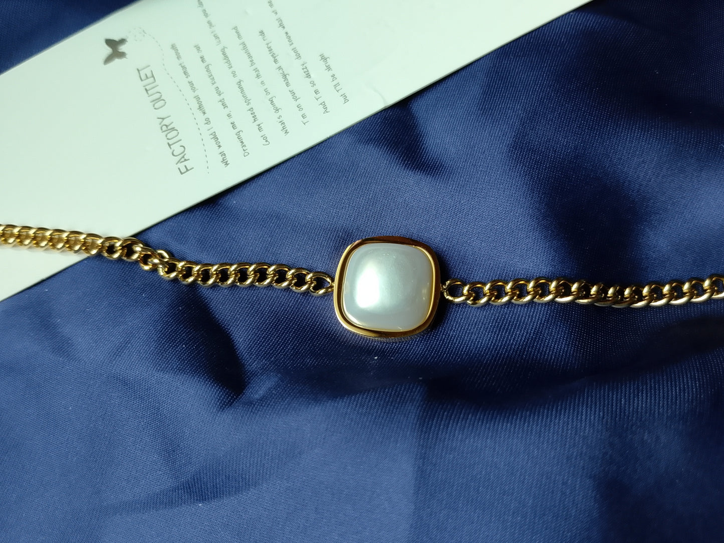 The 'New Classic' Pearl & Gold Chain Bracelet