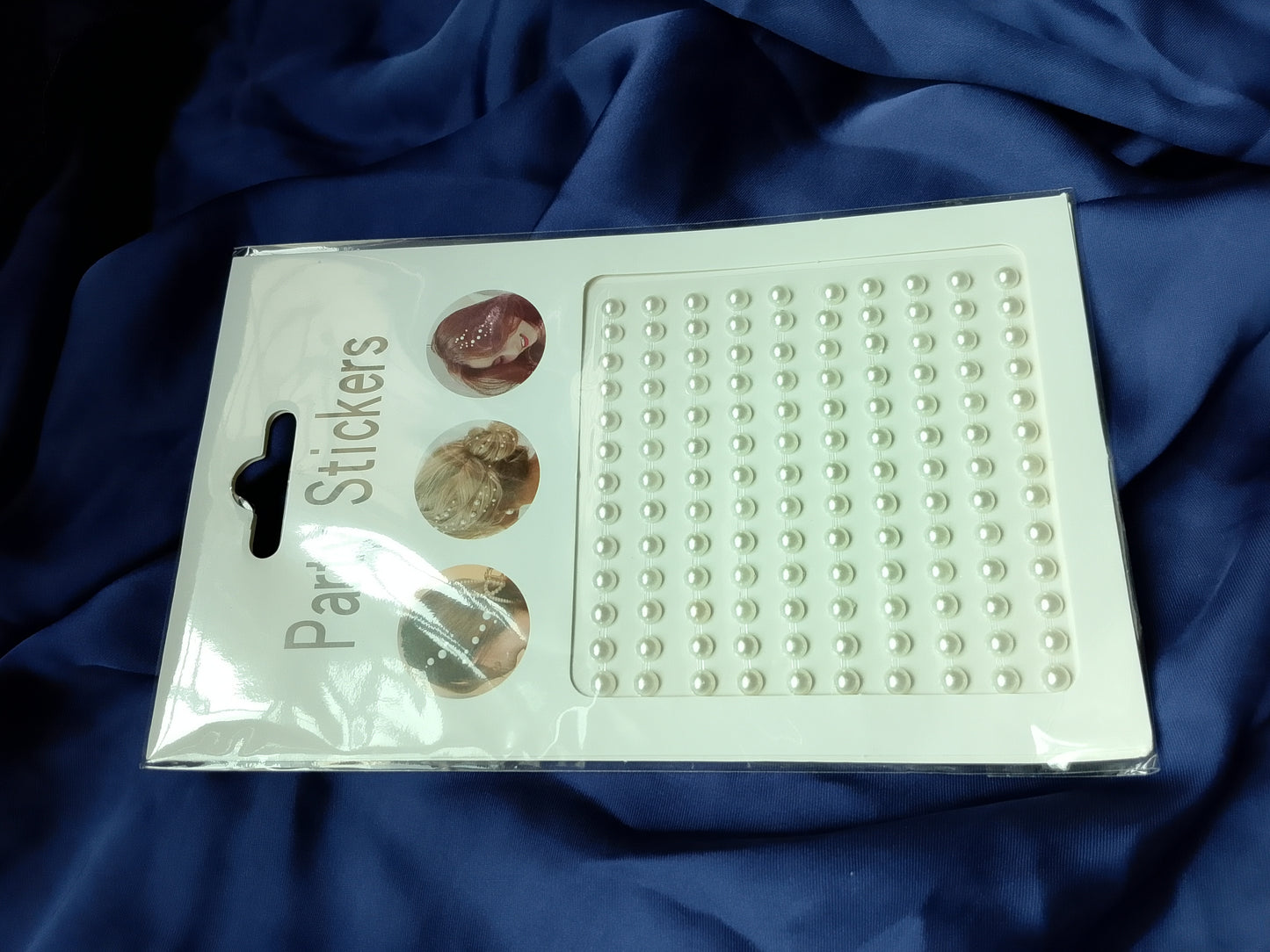 3D Self-Adhesive Pearls & Glitter Stickers for Nail Art and Body