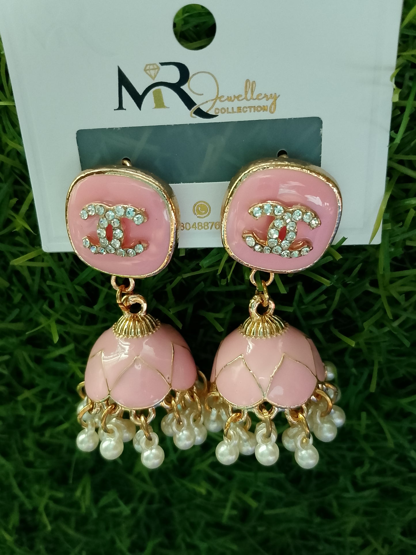 Stylish CC-Inspired Jhumka Earrings