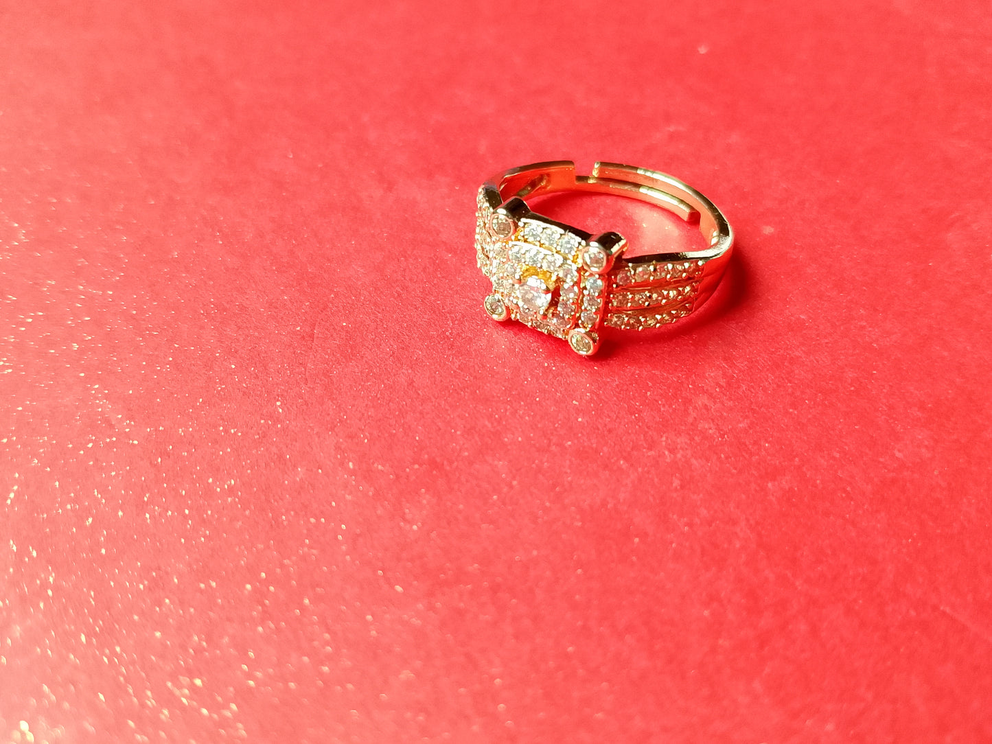 Greek Key Gold Signet Ring