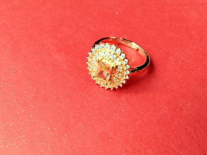 Greek Key Gold Signet Ring