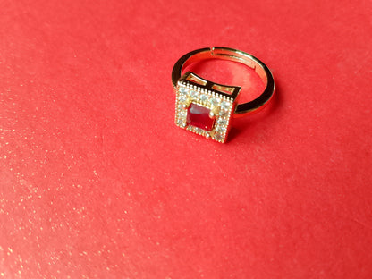 Greek Key Gold Signet Ring