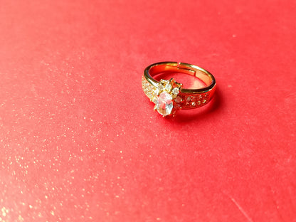 Greek Key Gold Signet Ring