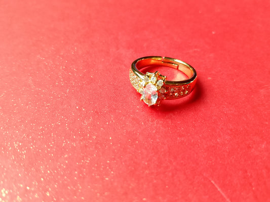 Greek Key Gold Signet Ring