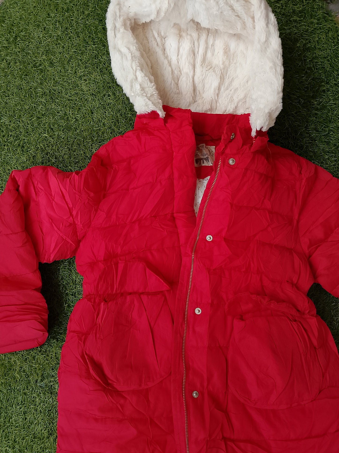 Winter kid's jacket Red Color
