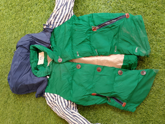 Kids collection, green jacket
