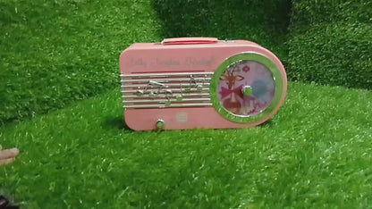 NWT Mr. Christmas Jolly Jingles Pink Radio, American used preloved toys