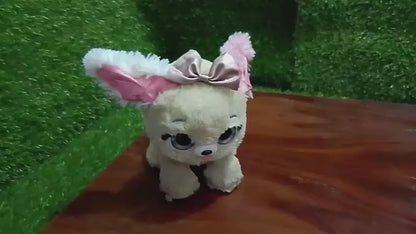 Present Pets, Fancy Puppy Interactive Surprise Plush Toy Pet, American preloved toy