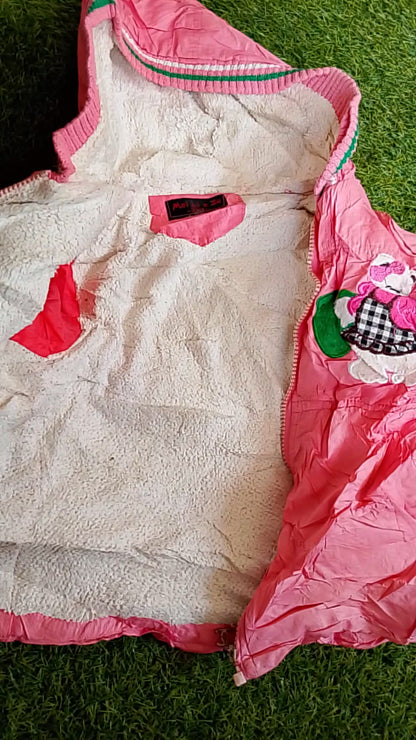 Pinky puffer, winter girls